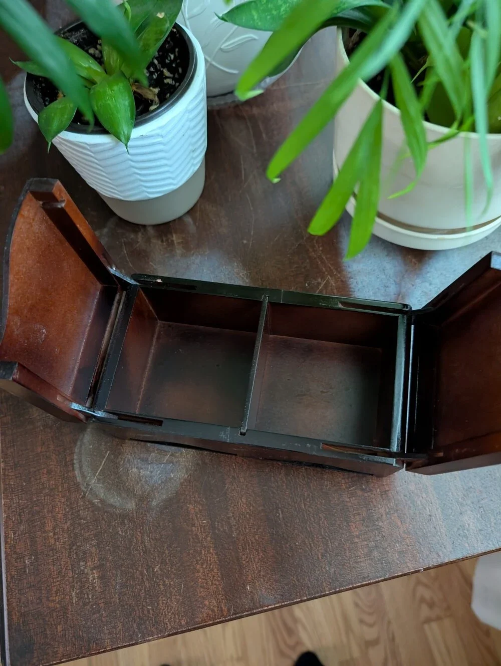 Handpainted Tea Box